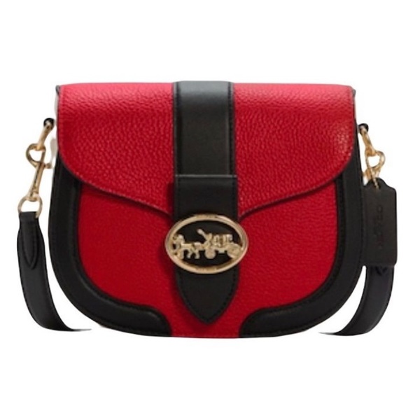 Coach Bags Nwt Coach Saddle Bag In Colorblock Poshmark
